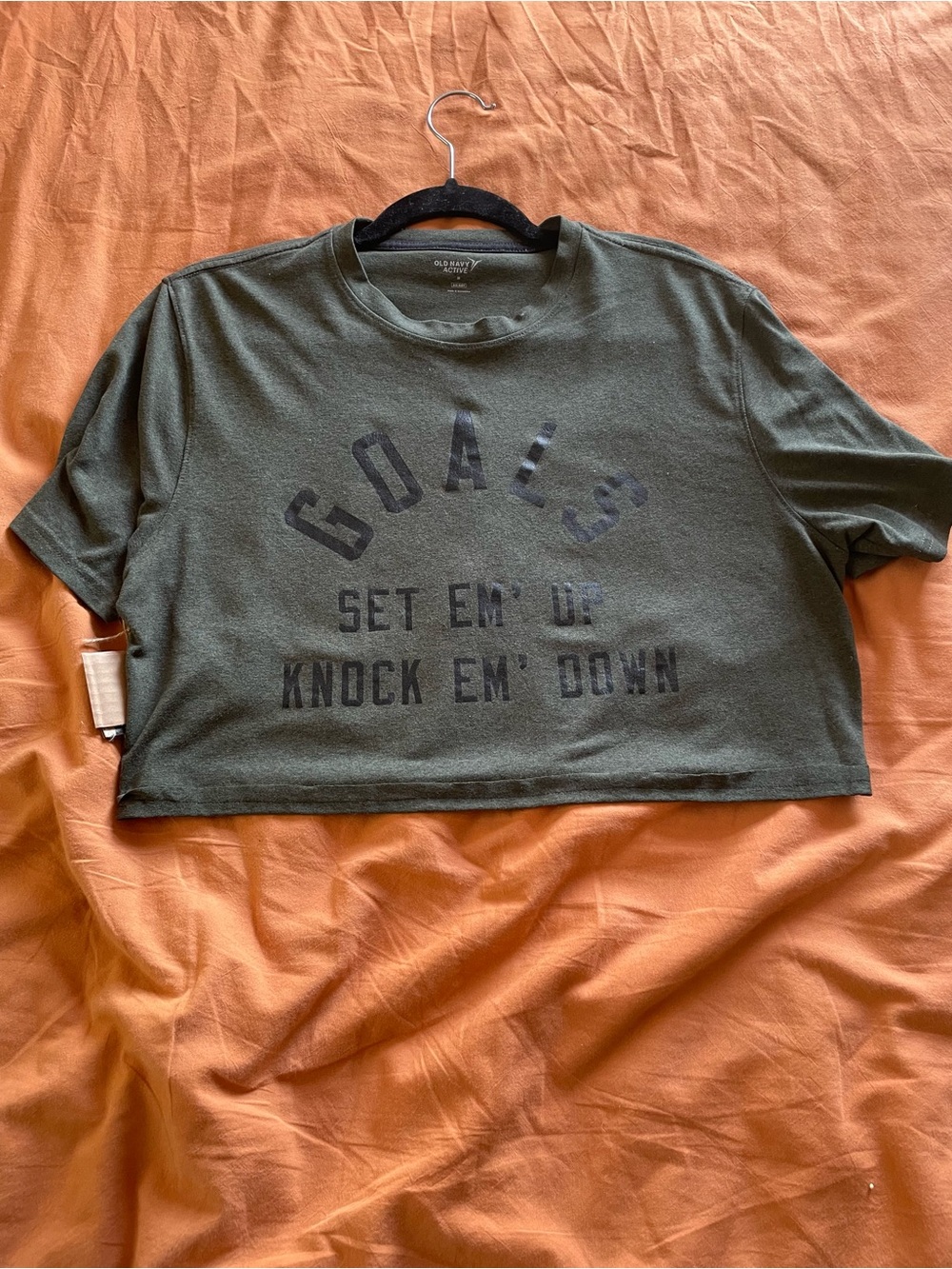 Goals Crop Top